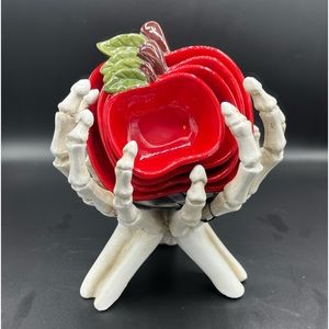 Skeleton Hands/Apple Measuring Cups